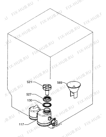 Взрыв-схема посудомоечной машины Acec LVI460W - Схема узла Water softener 066